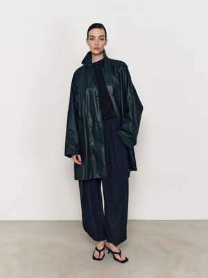 Two-color lantern pants