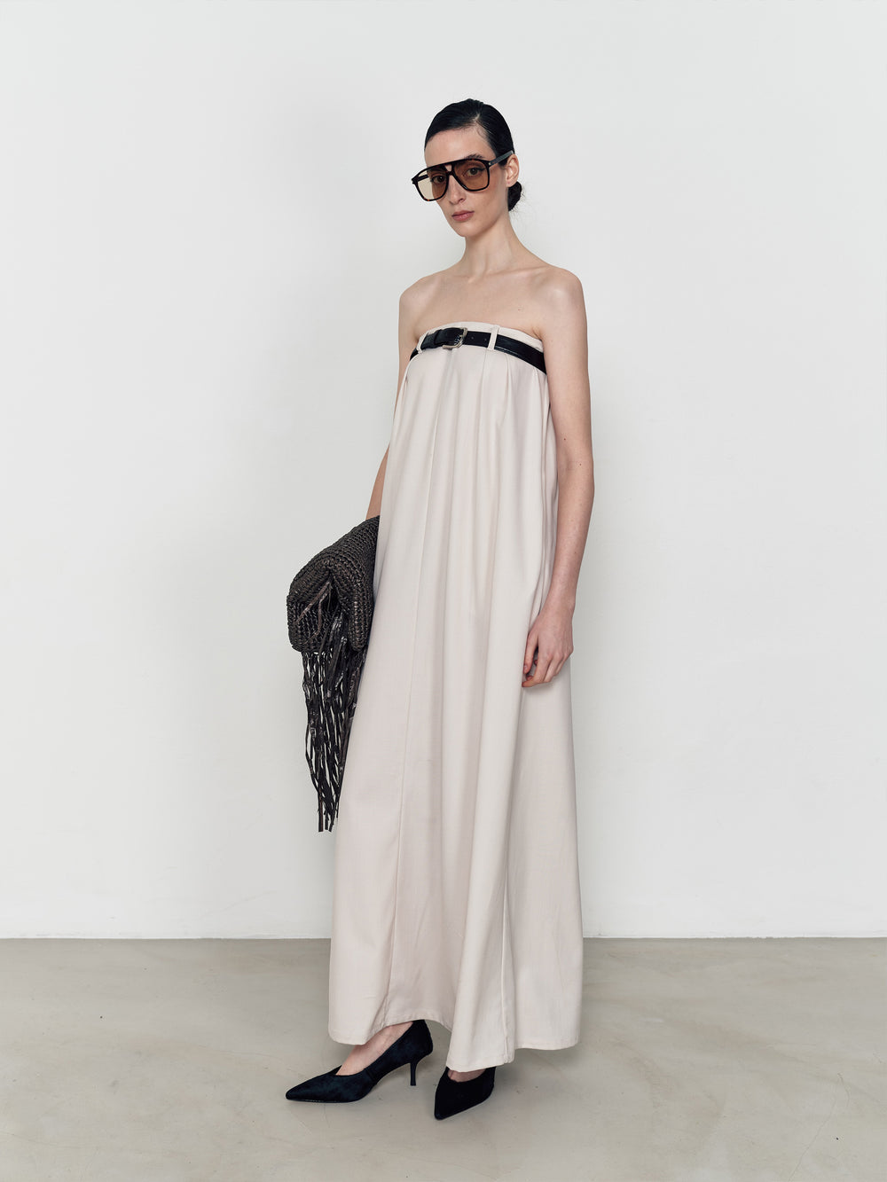 Strapless dress