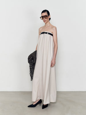Strapless dress