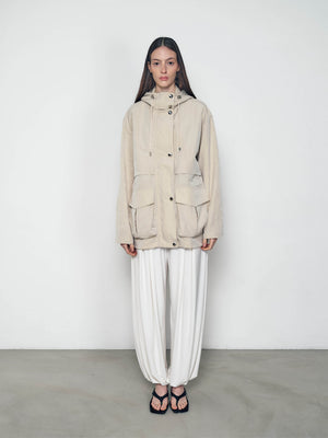 Workwear hooded jacket