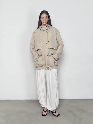 Workwear hooded jacket