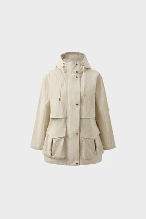 Workwear hooded jacket