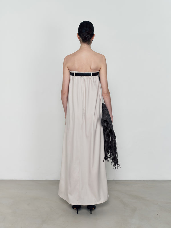 Strapless dress