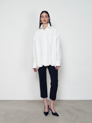 Capri pants stretch straight eight-leg pants