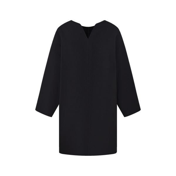 Double-sided woolen two-piece dress